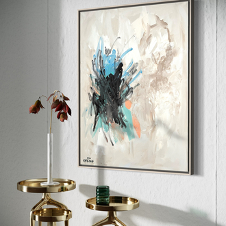 The Calm Overthinker, 80*60 cm