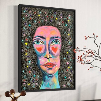The Lady, 50x35 cm