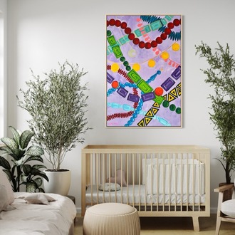 Festival Vibes, 120*80 cm