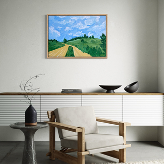 A Place to Breathe, 70*50 cm 