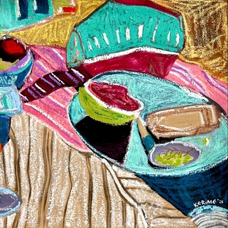 The Picnic, 50x35 cm