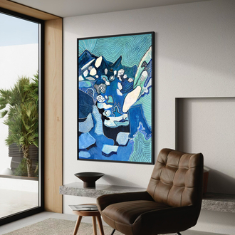 Blue Heaven, 120*80 cm