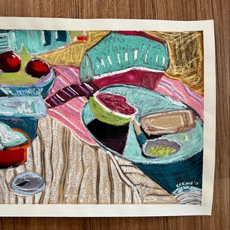The Picnic, 50x35 cm