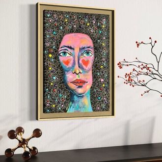 The Lady, 50x35 cm