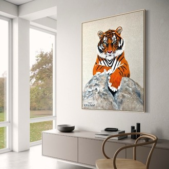 The Tiger, 120*90 cm 