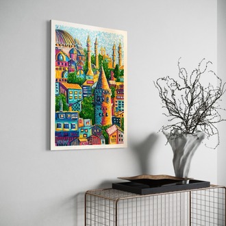 İstanbul, 70*50cm 