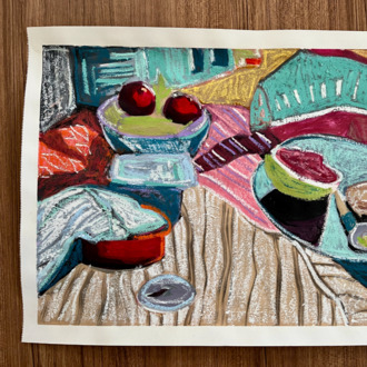 The Picnic, 50x35 cm