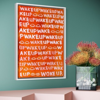 Woke Up, 70*50cm 