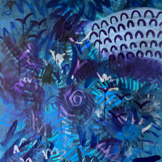 Tidal Memory, 140*100 cm