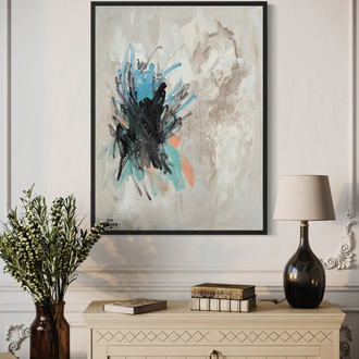 The Calm Overthinker, 80*60 cm