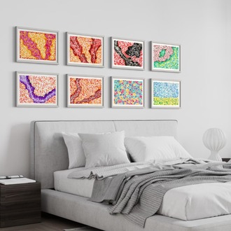 Stories of Lines Serisi  140*100 cm