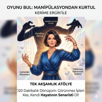 Oyunu Bul | Manipülasyondan Kurtul TEK AKŞAMLIK ATÖLYE