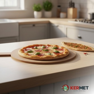 KermetHome Pizza Bazlama Lahmacun Ve Hamur Tahtası