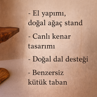 Premium Doğal Ahşap sehba