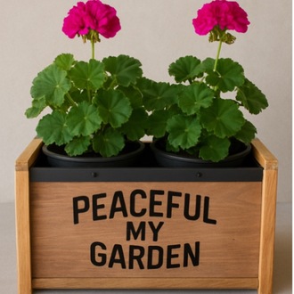  Ahşap Tasarım Çiçek Saksısı – Beautiful My Flowers