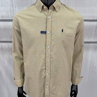 POLO RALPH LAUREN KETEN GÖMLEK İMZA MİDİLLİ NAKIŞ ORJ SERİES