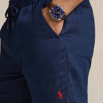 PL RALPH LAUREN %100 KETEN ŞORT