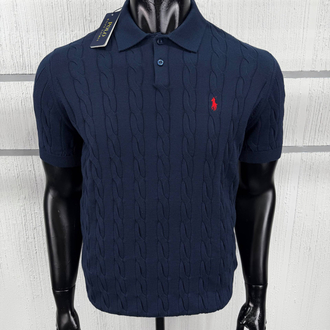 POLO RALPH LAUREN POLO YAKA %100 PAMUK TRİKO SAÇ ÖRGÜLÜ NAKIŞ LOGO ORJ SERİES
