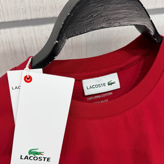LACOSTE BASİC TİMSAH NAKIŞLI TSHIRT PIMA COTTON KUMAŞ ORJ SERİES