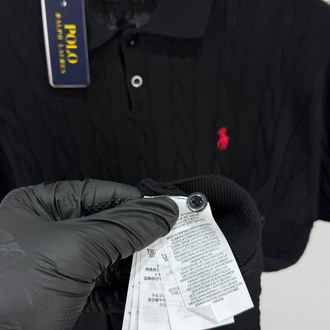 POLO RALPH LAUREN POLO YAKA %100 PAMUK TRİKO SAÇ ÖRGÜLÜ NAKIŞ LOGO ORJ SERİES 