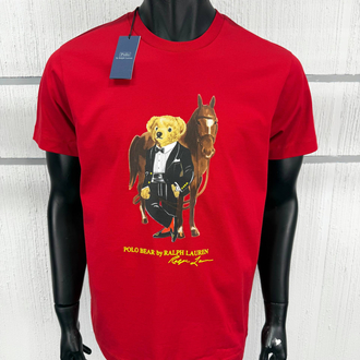 PL RALPH LAUREN BEAR BASKILI PAMUK TSHIRT