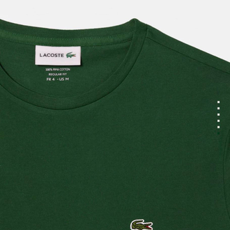 LACOSTE BASİC TİMSAH NAKIŞLI TSHIRT PIMA COTTON KUMAŞ ORJ SERİES