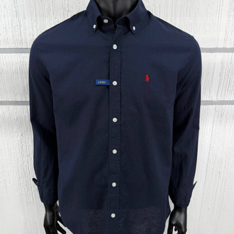 POLO RALPH LAUREN KETEN GÖMLEK İMZA MİDİLLİ NAKIŞ ORJ SERİES