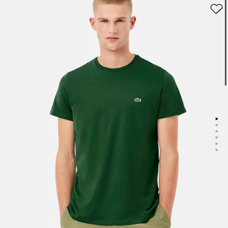 LACOSTE BASİC TİMSAH NAKIŞLI TSHIRT PIMA COTTON KUMAŞ ORJ SERİES