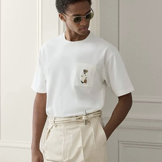 POLO RALPLAUREN BEAR İŞLEMELİ TSHİRT