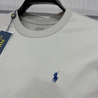 POLO RALPH LAUREN MİDİLLİ NAKIŞ TSHIRT PIMA COTTON KUMAŞ ORJ SERİES