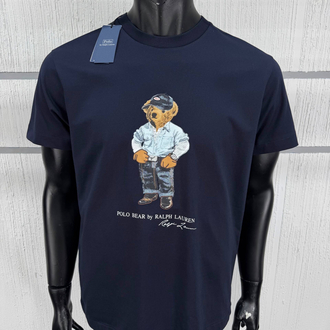 POLO RALPHLAUREN BEAR BASKILI TİŞÖRT