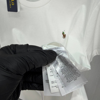 POLO RALPH LAUREN PAMUK PİMA KUMAŞ TSHIRT İMZA MİDİLLİ NAKIŞ ORJ SERİES 