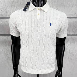 POLO RALPH LAUREN POLO YAKA %100 PAMUK TRİKO SAÇ ÖRGÜLÜ NAKIŞ LOGO ORJ SERİES