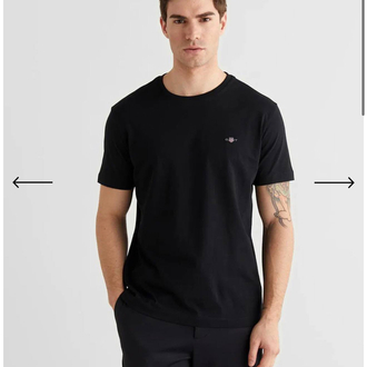 GANT PIMA COTTON TSHIRT NAKIŞ LOGO