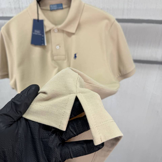 POLO RALPH LAUREN PAMUK PİKE KUMAŞ POLO YAKA T-TSHIRT ORJ SERİES