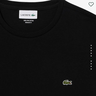 LACOSTE BASİC TİMSAH NAKIŞLI TSHIRT PIMA COTTON KUMAŞ ORJ SERİES