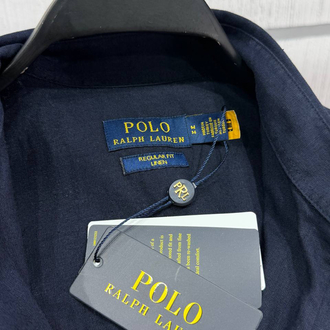 POLO RALPH LAUREN KETEN GÖMLEK İMZA MİDİLLİ NAKIŞ ORJ SERİES
