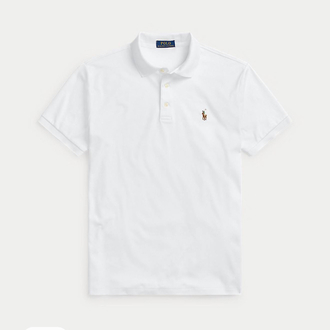 POLO RALPH LAUREN MİDİLLİ İMZA NAKIŞ PİKE PAMUK KUMAŞ YANLAR YIRTMAÇLI ORJ SERİES