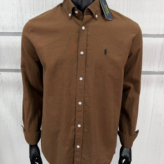POLO RALPH LAUREN KETEN GÖMLEK İMZA MİDİLLİ NAKIŞ ORJ SERİES