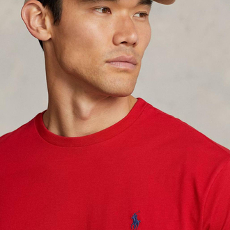 POLO RALPH LAUREN MİDİLLİ NAKIŞ TSHIRT PIMA COTTON KUMAŞ ORJ SERİES