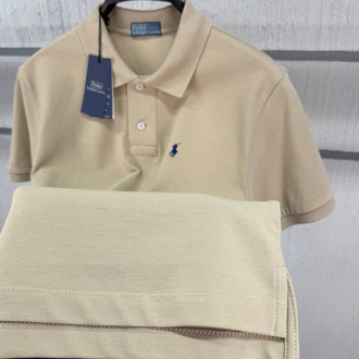 POLO RALPH LAUREN PAMUK PİKE KUMAŞ POLO YAKA T-TSHIRT ORJ SERİES