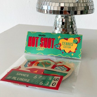 Hot Shot - Tennis Sticker Pack
