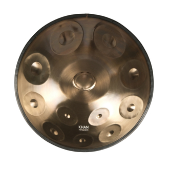 Mutant Handpan - 12 Notalı - Re minor - Paslanmaz çelik, Titanyum karışımı)