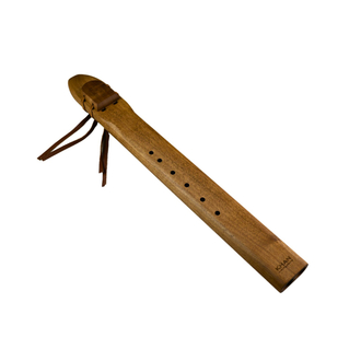Re Kızılderili Drone Flütü (Çift Delikli Drone Flüt) - Native Flute