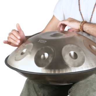 Lumina Handpan - 9 Notalı Re Minör Paslanmaz Çelik