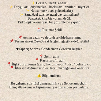 BİLİNÇALTI OKUMA (Blokajlar + Gizli Duygular + Şifa Noktaları)