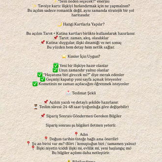 YENİ İLİŞKİ /NEXT PARTNER AÇILIMI (Kim? Ne Zaman?)