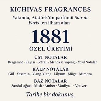 Soir de Paris ATATÜRK'ÜN PARFÜMÜ