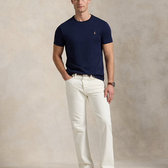 PRL Cotton T-Shirt Navy Blue