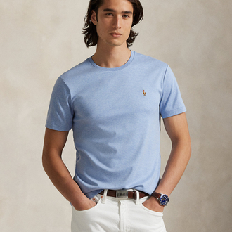 PRL Cotton T-Shirt Blue